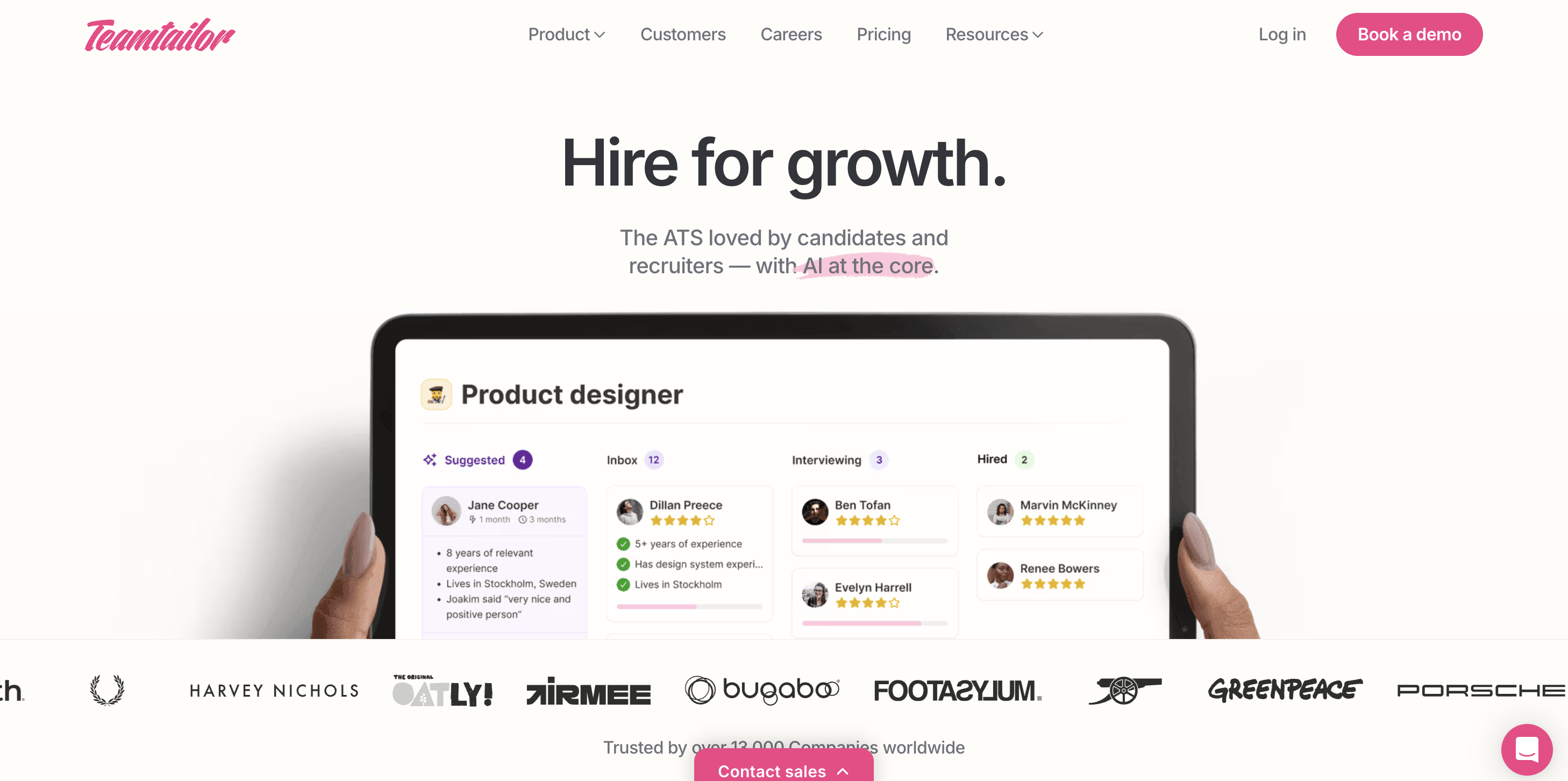 teamtailor recruiting automation software