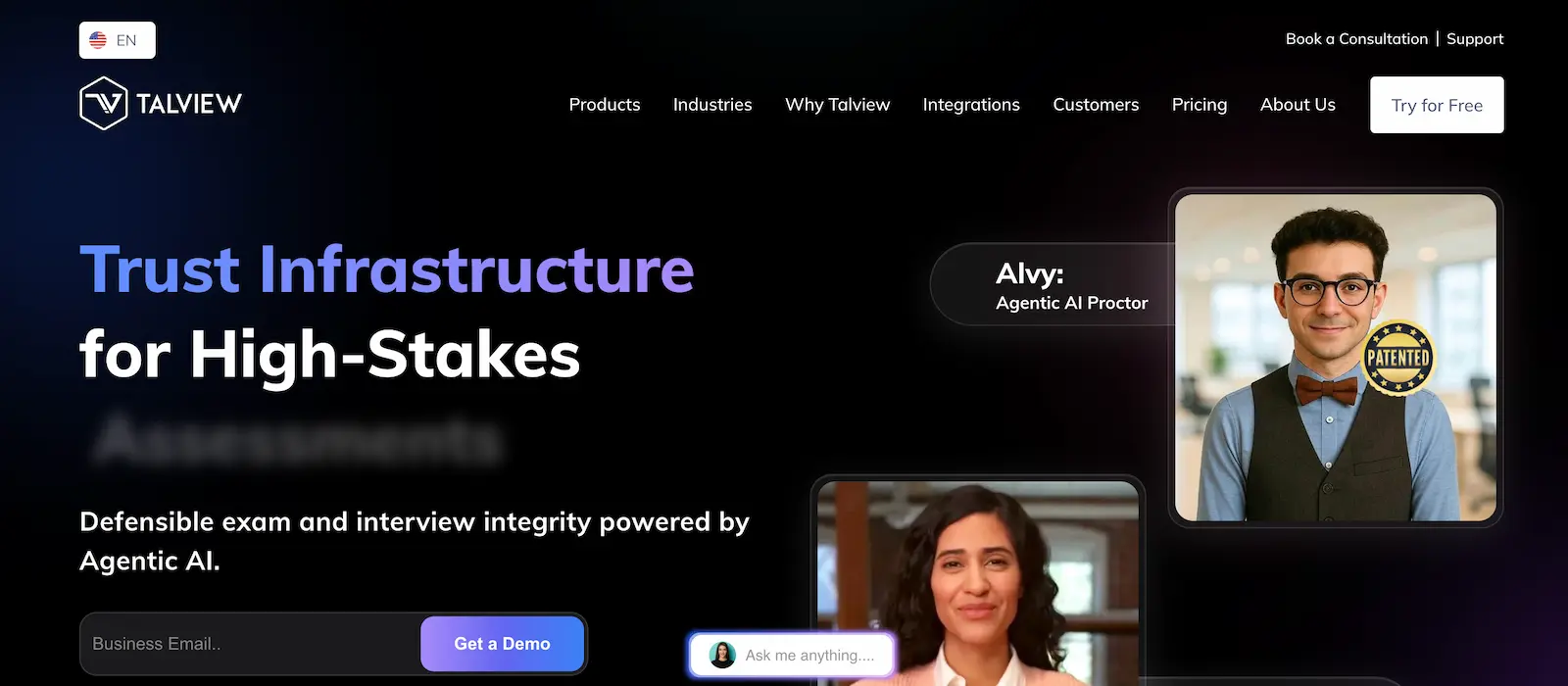 talview video interview software