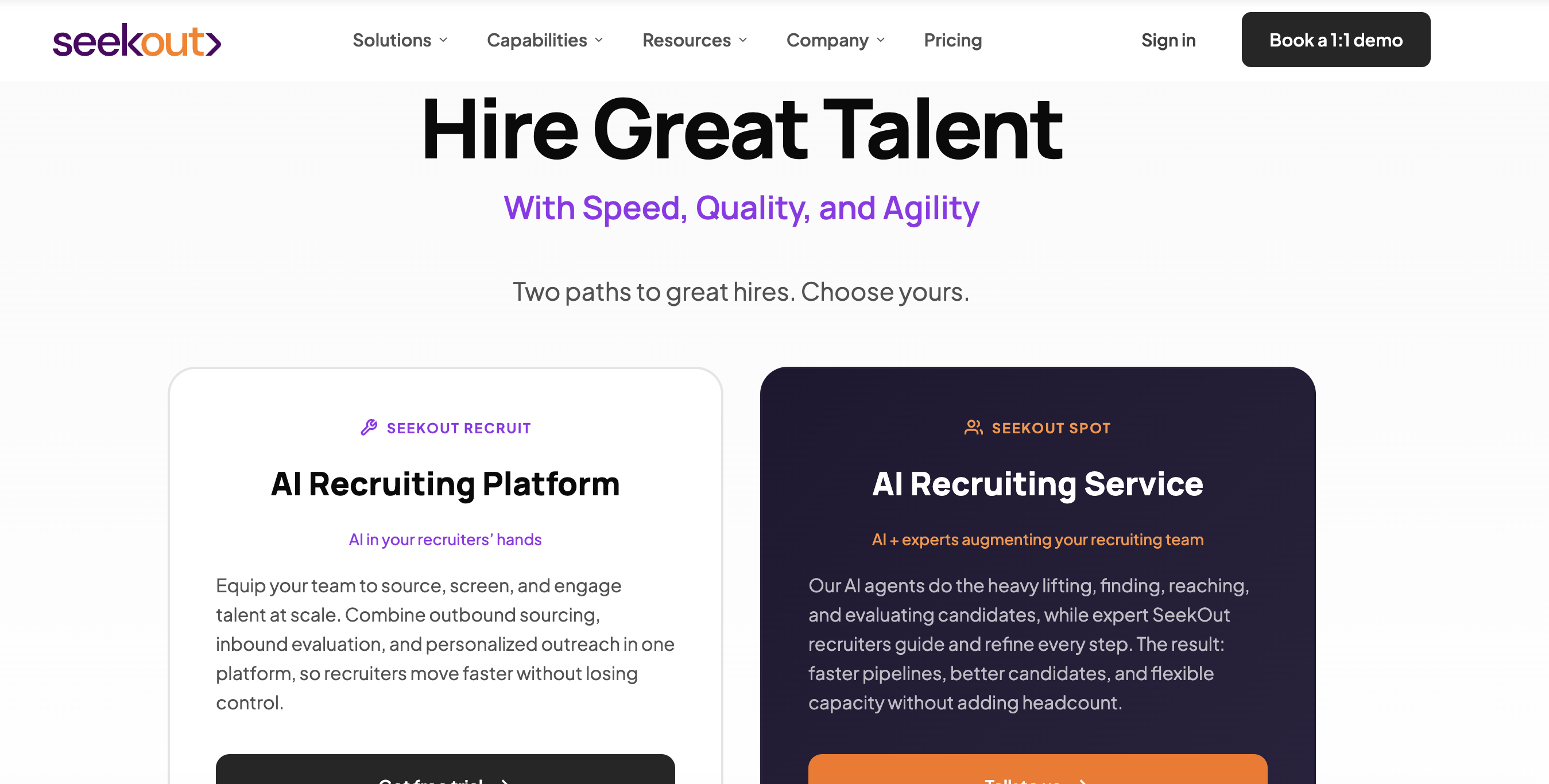 seekout homepage