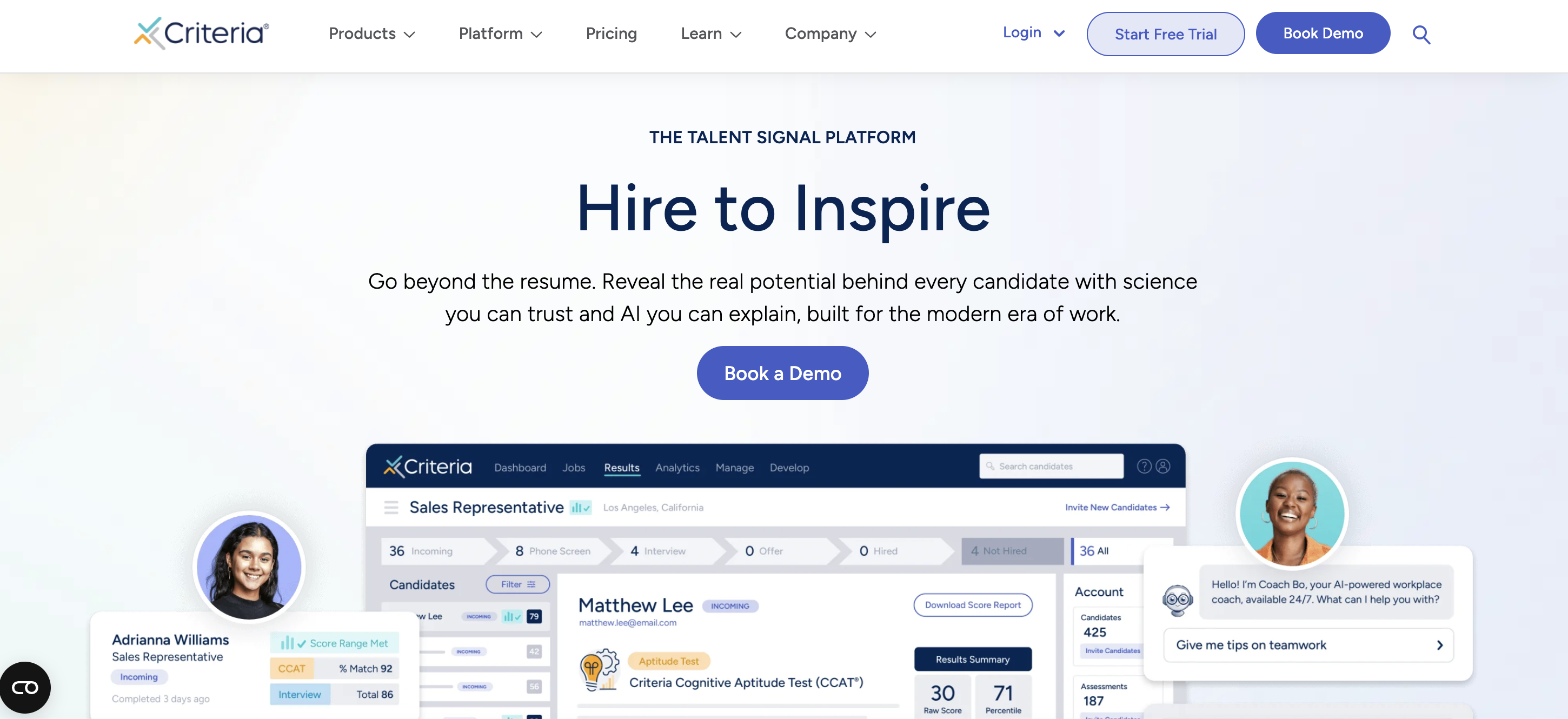 criteria corp assessment software