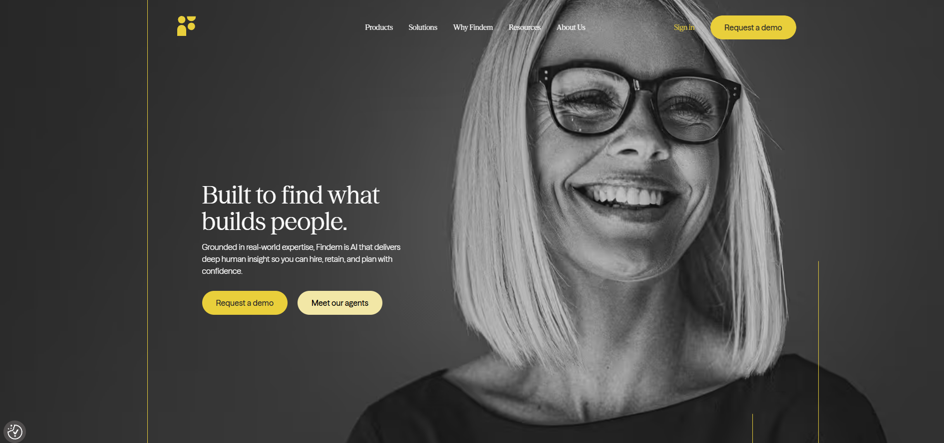 Findem homepage