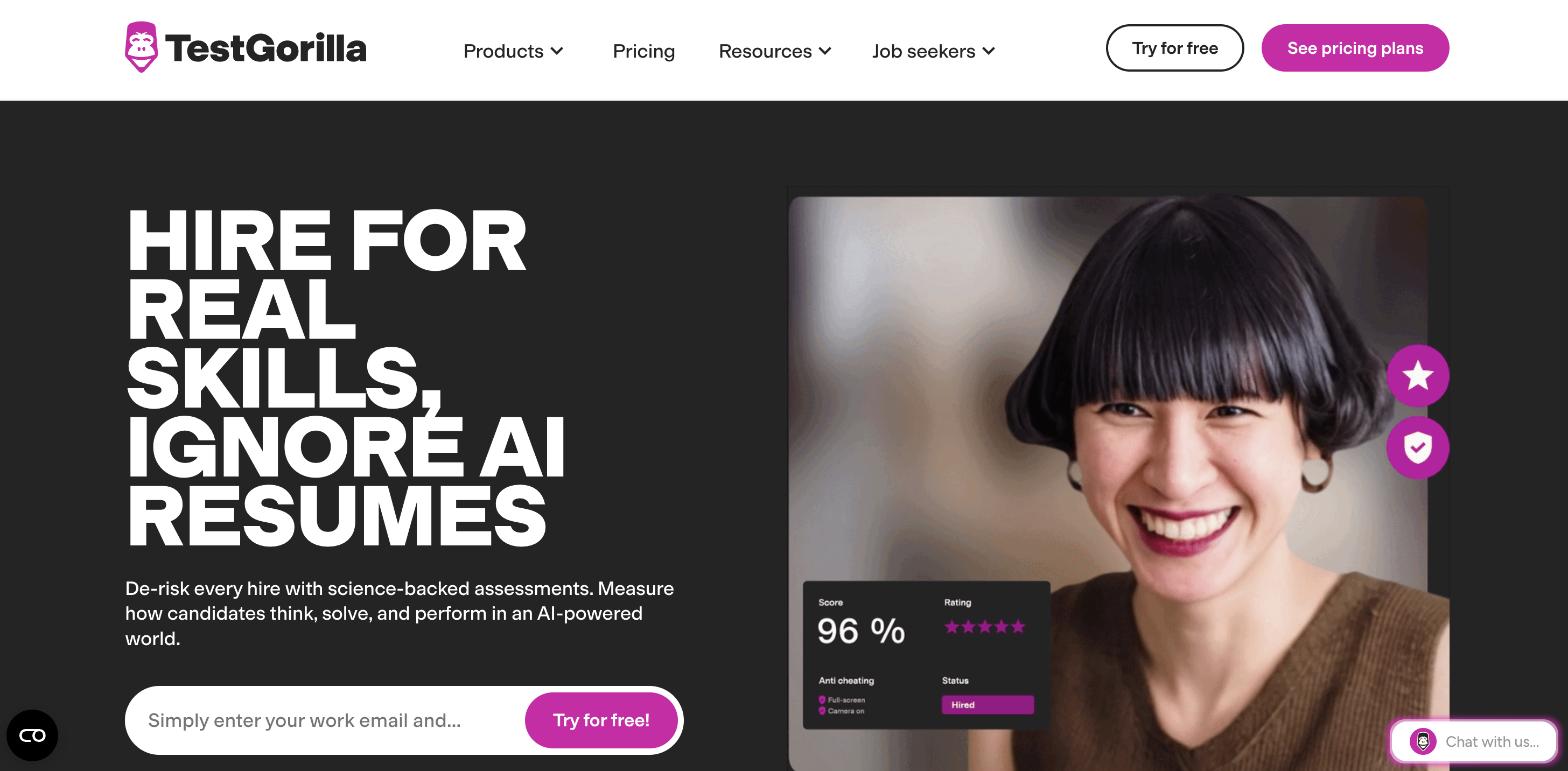 testgorilla assessment software