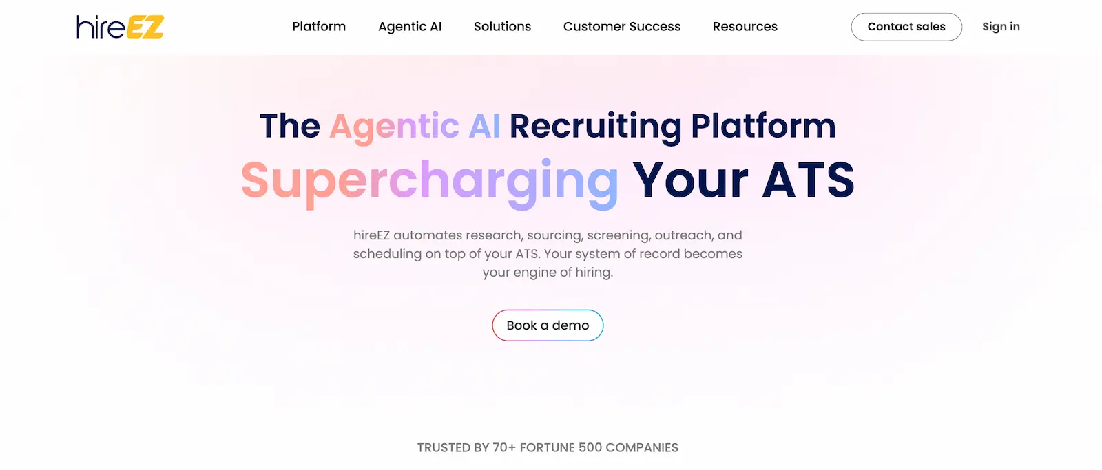 hireEZ recruiting tool