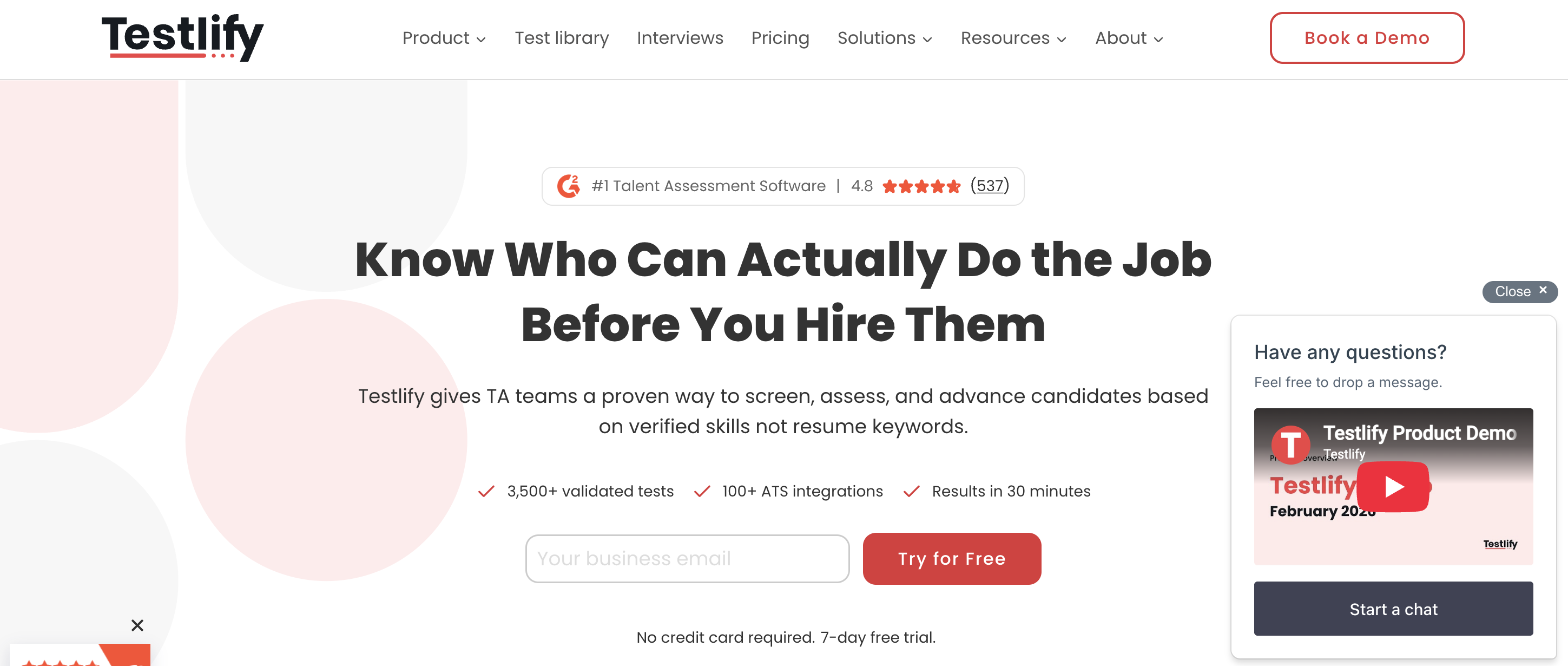 testlify assessment software