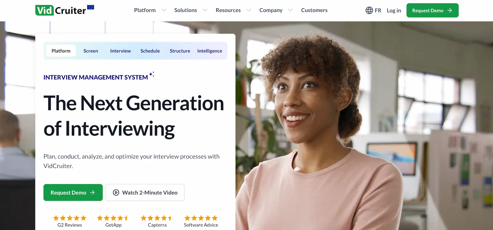 vidcruiter interview software