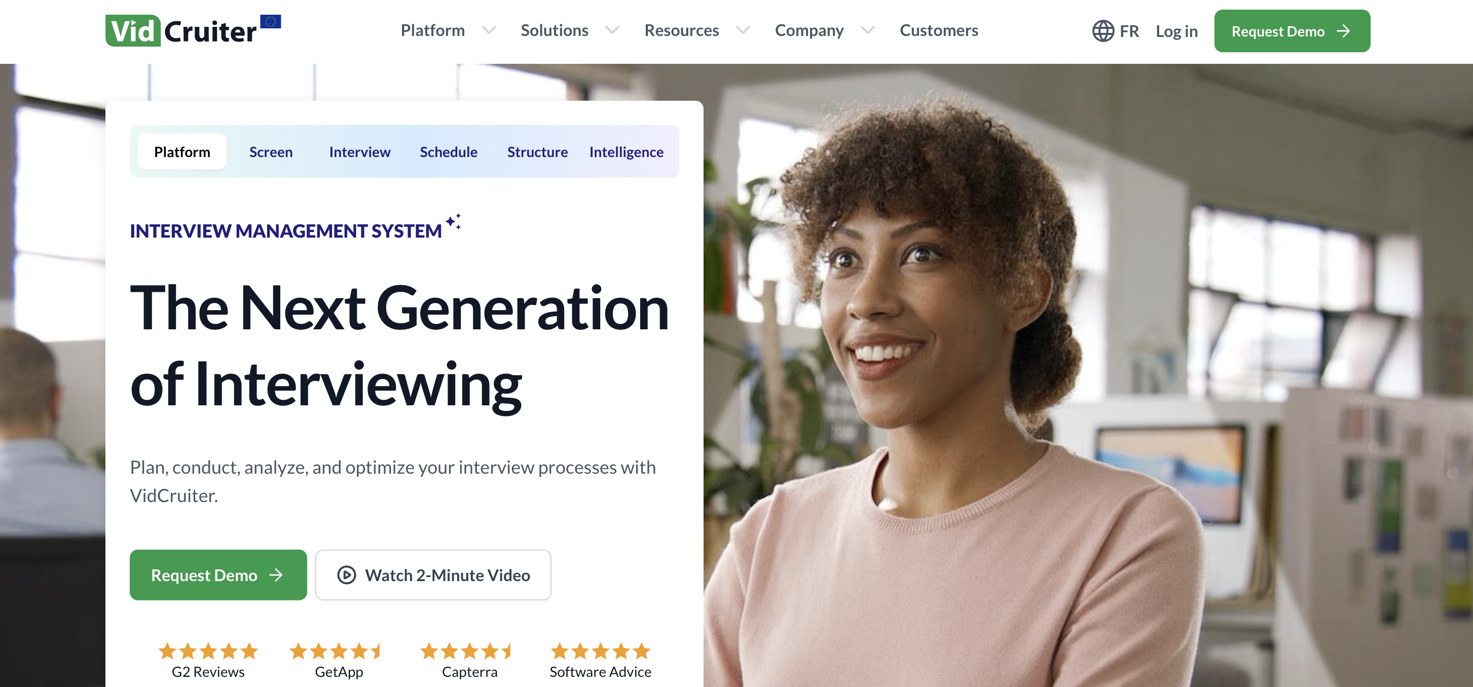 vidcruiter interview software